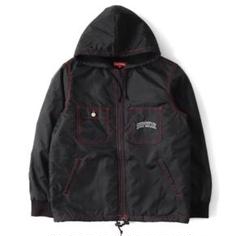 【完売品】supreme Sherpa Lined Nylon Zip Up