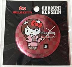 るろうに剣心　キティ　ハローキティ マスコットホルダー　緋村剣心　薫　2セット 縁や薫になりきるハローキティのカッコかわいいグッズが登場