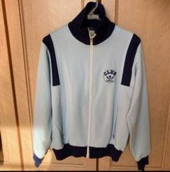 CLUB adidas ジャージ トラックジャケット トラックジャケット CLUB adidas ビックプリント 青 ジャージ