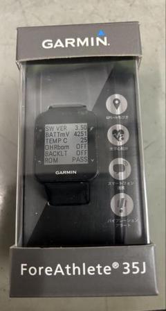 ジャンク Garmin ForeAthlete 35J 本体