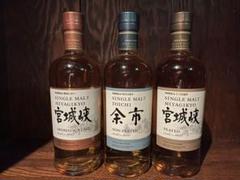 余市NonPeated.宮城峡Peated.宮城峡AromaticYeastのサムネイル
