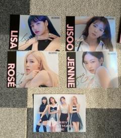 blackpink ロゼ  サイン　直筆　透明ポストカード BLACKPINK【ロゼ】直筆サイン入り☆Rose -R- PHOTOBOOK