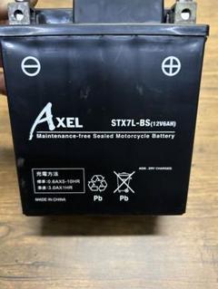 未使用品に近いA &Yu Axel STX7L-BS 12V 6Ah バッテリー 楽天市場】STX7L-BS シールド型□バイクバッテリー□【YTX7L-BS