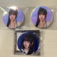 ME:I 村上璃杏　アクスタ、缶バッジケースセット　トレカのおまけ付き ME:I 村上璃杏アクスタ、缶バッジケースセットトレカのおまけ付き