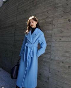 laubeblanc ローブブランDoublebreastedWool coat Double-breasted Wool coat – L'AUBE BLANC