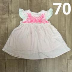 baby gap 刺繍レースワンピース　70