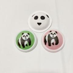 即購入OK⭐️シュール パンダ バッチ スポンジ 3個セット