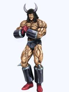 キン肉マン　バッファローマン　フィギュア　二次元彩色　リペイント　一番くじ キン肉マン 一番くじ バッファローマン リペイント 角取り外し