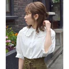 w closet 半袖 ブラウス