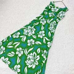 vintage 60s 70s ハワイ　ハワイアン　ワンピース 70s ヴィンテージ ハワイアン ワンピース ハイビスカス柄 - メルカリ