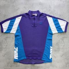 90'S 銀タグ NIKE ナイキ サイクルジャージ　Lサイズのサムネイル