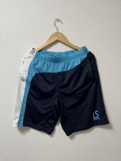 【美品】ルースイソンブラ ハーフパンツ ネイビー L ルースイソンブラ LUZeSOMBRA/ルースイソンブラ プラパンツ