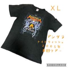 ANGRA アングラ　2025 日本公演限定Tシャツ　XXL テンプル ANGRA アングラ 2025 日本公演限定Tシャツ XXLサイズ リバース