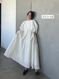 CLANE BOMB ONEPIECE クラネ ボムワンピース ホワイト M - メルカリ