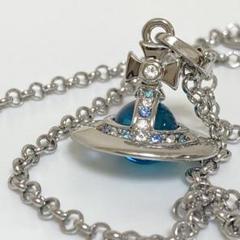 Vivienne Westwood｜タイニーオーブネックレス　ライトブルー 2025年最新】ヴィヴィアン タイニーオーブネックレス シルバー