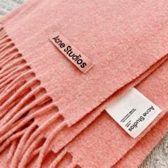 Acne Studiosマフラー ウォームホワイト ピンクラベル 楽天市場】アクネ マフラー ピンの通販