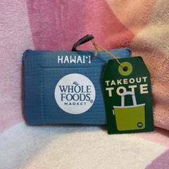 【送料込・即購入OK☺︎】ハワイ WHOLE FOODS MARKET♡エコバッグ