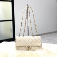 美品 シャネル マトラッセ チェーンショルダーバッグ