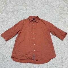 【レイジブルー】/RAGEBLUE /シャツ/麻/オレンジ系/トップス
