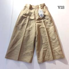 VIS ヴィス タグ付き ワイドパンツ ガウチョパンツ M
