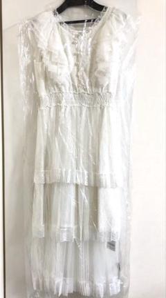 mille fille closet ワンピース 白 レース チュール