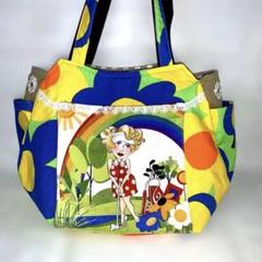 ☆ロラライハリス☆ ゴルフ カートバッグ トートバッグ パネル キルトバッグ ☆ロラライハリス☆ ゴルフ カートバッグ トートバッグ パネル