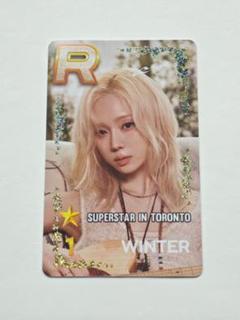 aespaエスパ superstar smトロント限定トレカ WINTER SUPERSTAR TORONTO トレカ フォトカード Aespa