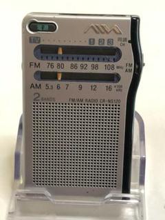 AIWA☆ 2BAND ポケットラジオ【CR-NS120】 稼働品