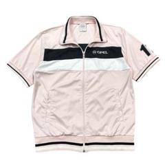 美品 00's OPEL 半袖ジャージ トラックトップ メンズL
