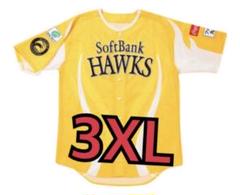 ソフトバンクホークス　サマーブースト ユニフォーム　3XL オマケ付き