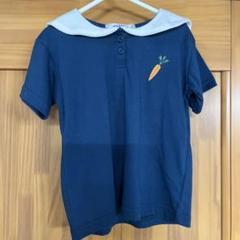 ミッフィー　セーラー風♡ネイビー 半袖シャツ 100cm