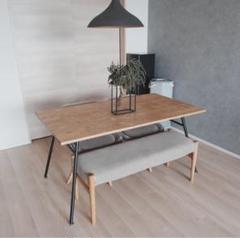 momonatural ダイニングテーブル 140cm