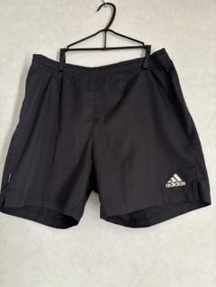adidas ブラック ランニングパンツ　メンズＬ