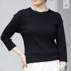 Deuxieme Classe Future クルーネック Tシャツ ネイビー タグ付新品未使用Deuxieme Classe・FutureクルーネックTシャツ