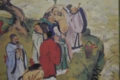 複製/富岡鉄斎/群仙祝寿図/工芸/桐共箱付/布袋屋掛軸HI-111 m27995311213_1.jpg?1715325552