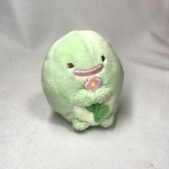 すみっコぐらし とかげのおうち てのりぬいぐるみ　とかげ 本物 お花