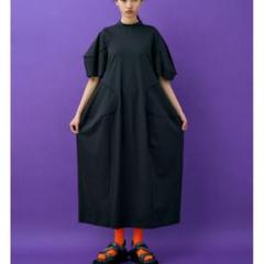 ENFOLD SOLID DRESS