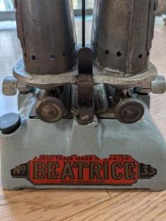 Beatrice ベアトリス No1 アイロンストーブ ヒーター クッカー 灯油 Beatrice ベアトリス No1 アイロンストーブ ヒーター クッカー