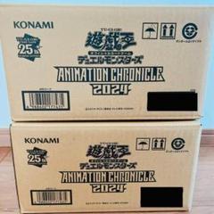 遊戯王 ANIMATION CHRONICLE2024 2カートン 遊戯王 ANIMATION CHRONICLE 2024 2カートン 未開封