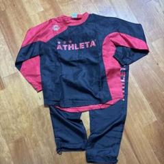 ATHLETA ピステ上下 赤/黒
