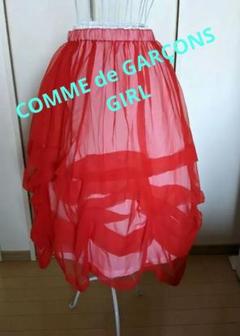 レア✿COMME des GARÇONS GIRL✿シアー&コットン❇異素材のサムネイル
