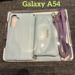 Galaxy A54 用 手帳型ケース カード 多機能 ストラップ ショルダー