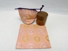 茶器/茶道具 なつめ（お薄器）】 上 本桑 中次茶器（和巾棗） 内