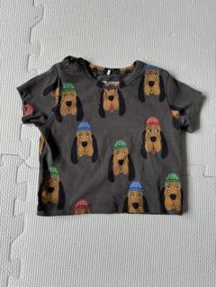 う*。様 MINI RODINI 犬イラスト トレーナー　5-7y 楽天市場】【MINI RODINI】 Dog sp stripes sweatshirt 【92/98