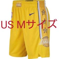 Mサイズナイキ NBA LAL SWGMN ショーツ ロサンゼルスレイカーズ
