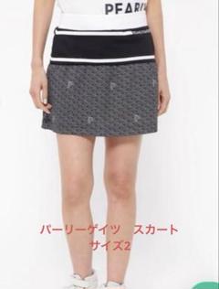 PEARLY GATES カノコ カットスカート ＜PGモノグラム柄＞
