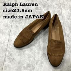極美品　ラルフローレン　ビットローファードライビングシューズ　レザー　黒24.5 LAUREN RALPH Lauren Ralph ローレンラルフローレン
