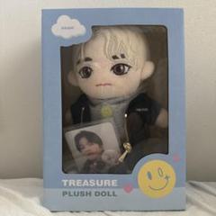 treasure dollアサヒ　新品未開封　ぬいぐるみ　トレジャー　トレカ付き treasure アサヒ ぬいぐるみ