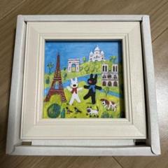 絵画　Ｆ６サイズ　折田忠　エッフェル塔　画歴書及びサイン入 絵画 F6サイズ 折田忠 エッフェル塔 画歴書及びサイン入 Yahoo