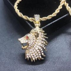 パンサー① ネックレス　イタリア　ヴィンテージ　金ばり パンサー① ネックレスイタリアヴィンテージ金ばり